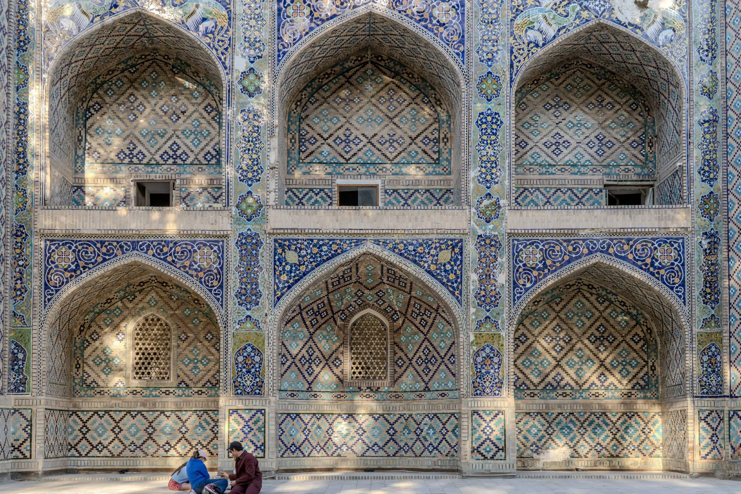 Boukhara. Fragment de la medersa