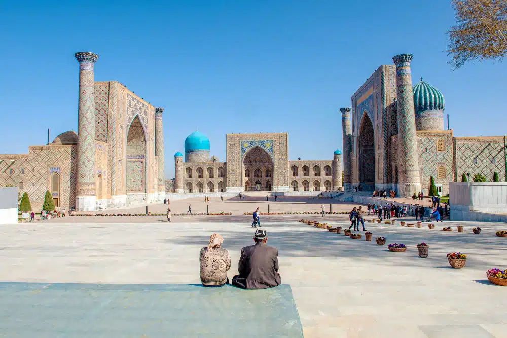 Samarcande. Place de reghistan (3)